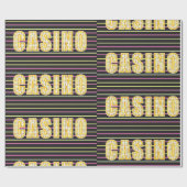 Casino-teken Cadeaupapier (Vlak)