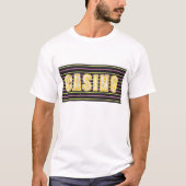 Casino teken met Neon Polka Dot Letters T-shirt (Voorkant)