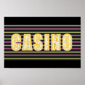 Casino-teken Poster (Voorkant)