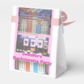 Casino thema Gelukkig in de liefde Bedankdoosjes (Achterkant)