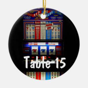 Casino-thematabel Las Vegas Keramisch Ornament