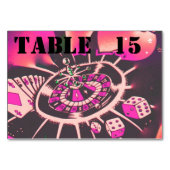 Casino Theme Dice Kaarten Gokken (Voorkant)