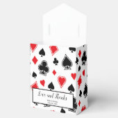 Casino Theme Las Vegas Wedding Bedankt Bedankdoosjes (Geopend)