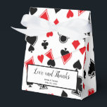 Casino Theme Las Vegas Wedding Bedankt Bedankdoosjes<br><div class="desc">Pas deze favoriete doos aan voor je volgende trouwceremonie. Het is makkelijk om je te personaliseren om uniek van je te zijn. Voor verdere aanpassing, te klikken gelieve de pas verbinding aan en het ontwerphulpmiddel te gebruiken om de veranderingen aan te brengen u zou willen zien, toevoegend uw eigen namen,...</div>