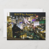 Casino Theme Partij met gepersonaliseerde groefmac Kaart (Achterkant)