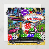 Casino Uitnodiging (Voorkant / Achterkant)