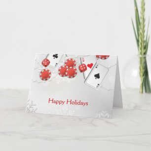 Casino Vakantie Feestdagen Kaart