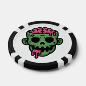 Casino van de Verdoemde Zombie Poker Chip (Enkel)