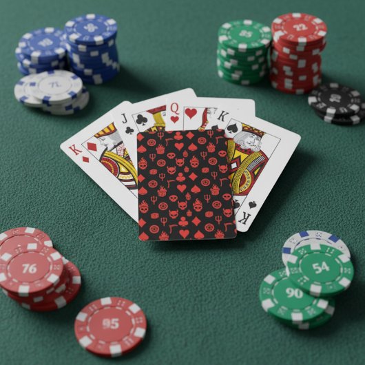 Casino van de Verdoemden Pokerkaarten