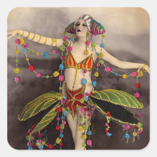 Casino van Parijs Vierkante Sticker