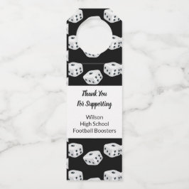 Casino Vegas Night Fundraiser Dice Theme Flessenhanger