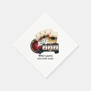 casino, vegas, poker, gokken, volwassene servet