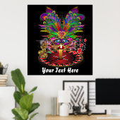 Casino Vegas Queen Party 32"X"34 Uitzicht Notes Poster (Thuiskantoor)