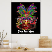 Casino Vegas Queen Party 32"X"34 Uitzicht Notes Poster (Keuken)