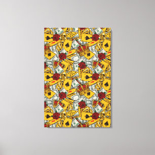 Casino Vibes Canvas Afdrukken