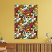 Casino Vibes Canvasprint Canvas Afdruk (Insitu (Woonkamer))