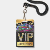 CASINO VIP Lanyard BADGE (Front with Lanyard)