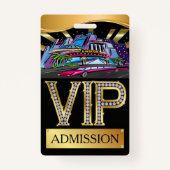 CASINO VIP Lanyard BADGE (Voorkant)