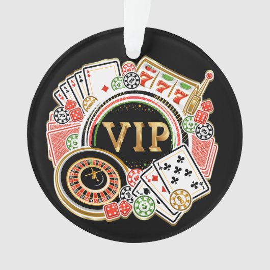 Casino VIP Ornament (voorkant)