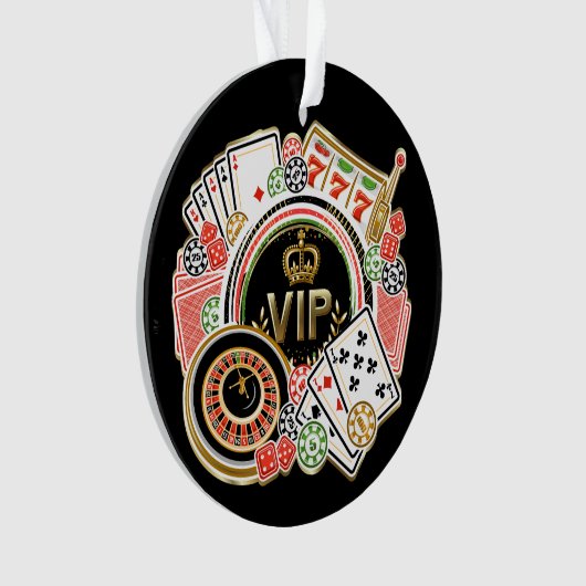 Casino VIP Ornament (voorkant)