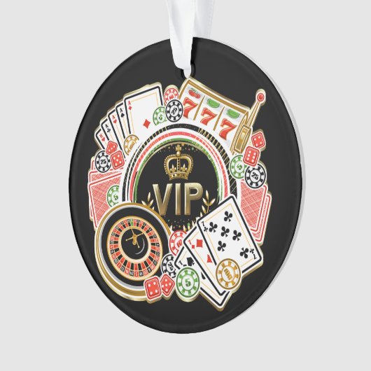 Casino VIP Ornament (voorkant)