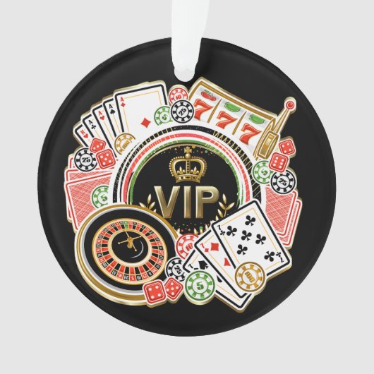 Casino VIP Ornament (voorkant)