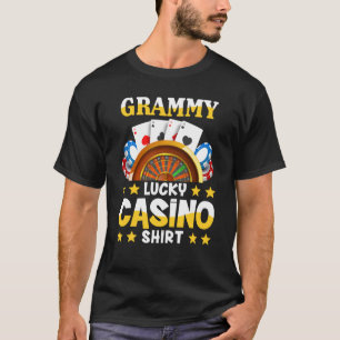 Casino voor Grammy Funny Lucky Casino T-shirt