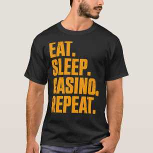 Casino voor mannen Casino Gambler Poker T-shirt