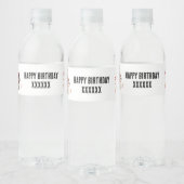 casino-waterfles LABEL - casino Waterfles Etiket (Flessen)