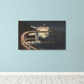 Casino Way to the "Romance Promenade" Canvas Afdruk (Insitu (Houten vloer))