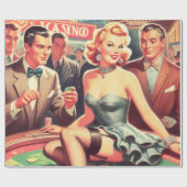  casinoillustratie cadeaupapier (Vlak)