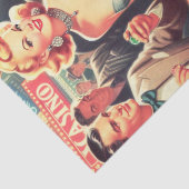  casinoillustratie tissuepapier (Detail)