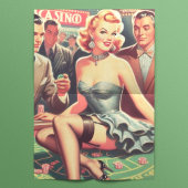 casinoillustratie tissuepapier