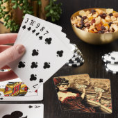  casinomeisje pokerkaarten (Insitu)