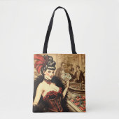  casinomeisje tote bag (Voorkant)