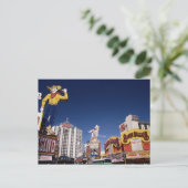 Casino's en hotels in Las Vegas Briefkaart (Staand voorkant)