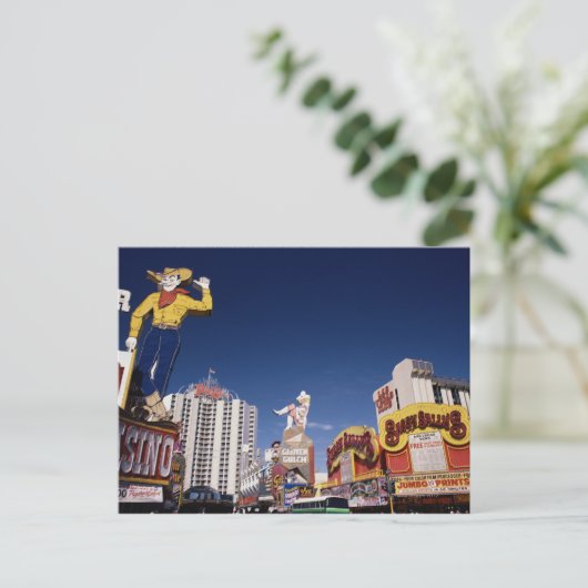 Casino's en hotels in Las Vegas Briefkaart (Staand voorkant)