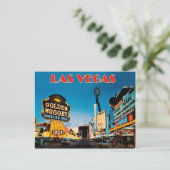 Casinos in Las Vegas Briefkaart (Staand voorkant)