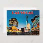 Casinos in Las Vegas Briefkaart (Voorkant / Achterkant)