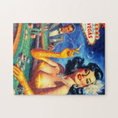  casinovrouw legpuzzel (Horizontaal)