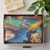  casinovrouw tissuepapier (Geschenk)