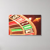 Casisno Roulette Wheel Canvas Afdruk (Voorkant)