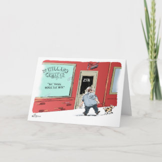 Casket Co. Slogan verjaardagskaart Kaart