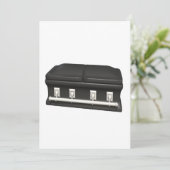 CASKET KAART (Staand voorkant)