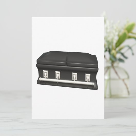 CASKET KAART (Staand voorkant)