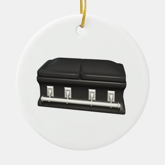 CASKET KERAMISCH ORNAMENT (Voorkant)