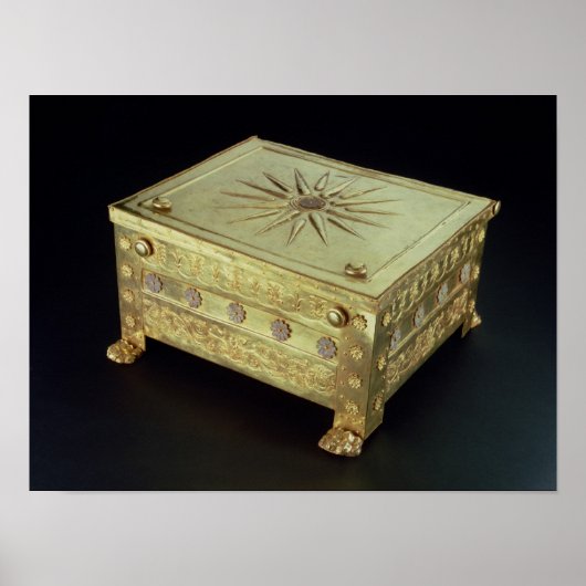 Casket van het graf van Philip II van Macedonië Poster (Voorkant)