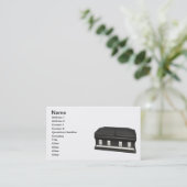 CASKET VISITEKAARTJE (Staand voorkant)