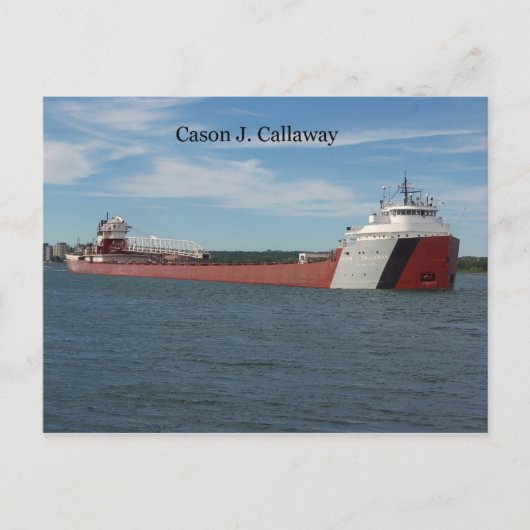 Cason J. Callaway-postkaart Briefkaart (Voorkant)