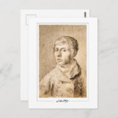 Caspar David Friedrich #113 - Kunstmatig Briefkaar Briefkaart (Voorkant / Achterkant)